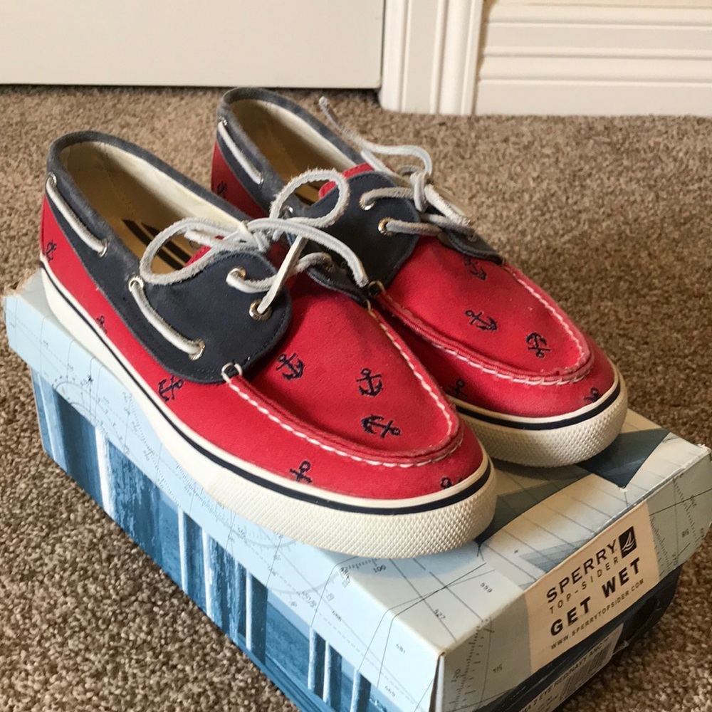 Sperry Bahama 2 Eye Anchor Boat Shoes